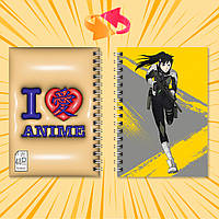 Блокнот на пружині в клітинку 48 арк. Kaiju No. 8 / Кайдзю 8 10