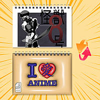 Блокнот на пружині в клітинку 48 арк. Kaiju No. 8 / Кайдзю 8 16