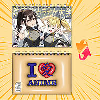 Блокнот на пружині в клітинку 48 арк. Kaiju No. 8 / Кайдзю 8 20