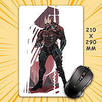 Килимок для мишки А4 - 210x290 мм Kaiju No. 8 / Кайдзю 8