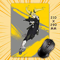 Килимок для мишки А4 - 210x290 мм Kaiju No. 8 / Кайдзю 8 006