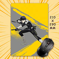 Килимок для мишки А4 - 210x290 мм Kaiju No. 8 / Кайдзю 8 008