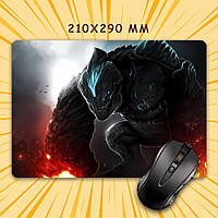 Килимок для мишки А4 - 210x290 мм Kaiju No. 8 / Кайдзю 8 014