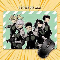 Килимок для мишки А4 - 210x290 мм Kaiju No. 8 / Кайдзю 8 019
