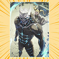 Плакат А3 Аніме Kaiju No. 8 / Кайдзю 8 003