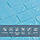 Самоклеюча 3D панель під блакитну цеглу 700х770х3мм, (2-3) Стильний 3д декор для стіни! BV-0000573, фото 3