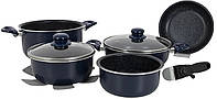 Набор посуды Gimex Cookware Set induction 8 предметів Bule (DAS302020)