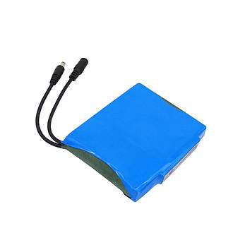 Акумулятор літієво-полімерний 10000 mAh 12V з індикатором заряду, фото 1
