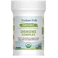 Puritan's Pride Organic Immune Complex 30 таблеток пуритан імун комплекс підтримка здоров'я імунної системи