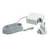 Блок живлення зарядний пристрій для ноутбука Apple 60w Magsafe 16.5V 3.65A A1344 Power adapter, фото 3