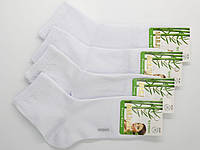 Женские средние носки Marjinal, бамбуковые классические тонкие на каждый день, размер 36-40 12 пар/уп. белые