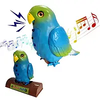 Интерактивная игрушка-повторюшка попугай Funny Parrot Зелёный