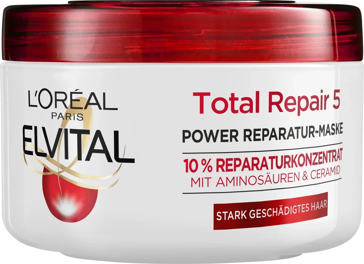 Зміцнююча маска для волосся L’Oréal Paris Elvital Total Repair 5, 250 мл.