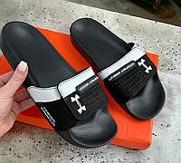 Шлепки шлепанцы женские кожаные 35-40 спортивные черные на худую, среднюю,полную ногу