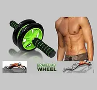 Фитнес колесо Double wheel Abs health abdomen round, Тренажер для всего тела, Фитнес ,Гимнастическое Колесо