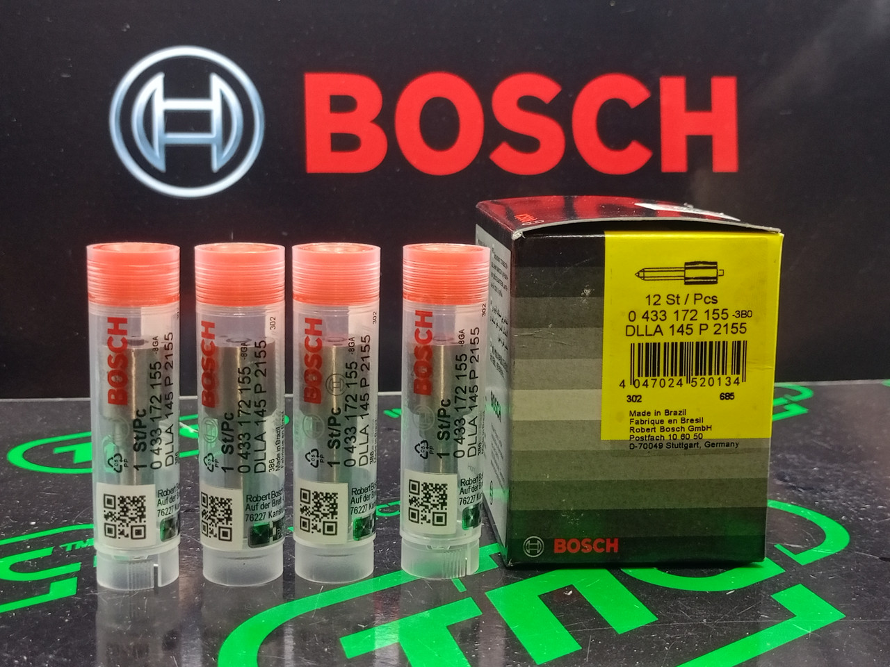 Розпилювач дизеньної форсунки COMMON RAIL DLLA 145 P 2155 (0433172155) BOSCH FORD Cargo, фото 1