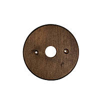 Рамка дерев'яна венге на 1 пост для накладних вимикачів і розеток SOFTY-Keruida
