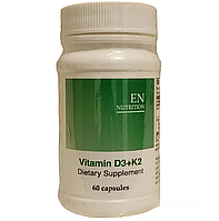 EN Nutrition Vitamin D3 K2 60 капсул витамин д3 к2 островит холекальциферол Менахинон МК-7 menaquino-7