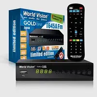 Новинка.Приставка цифровая Т2 тюнер WorldVision T645А FM радио+ YouTube+Megogo+TikTok + IPTV + AC3