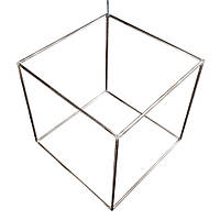 Куб для воздушной гимнастики разборной 90*90 см Cube for aerial gymnastics