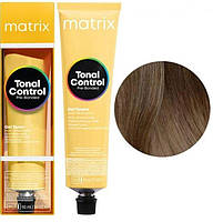 Кислотный тонер-краска для волос Matrix Tonal Control Pre-Bonded Acidic Gel Toner 5NW Светлый шатен 90 мл