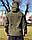 Куртка КОДОР Softshell з флісом Olive (V1Olive) РОЗМІР XXL, фото 2