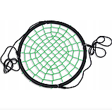 Садова гойдалка 240кг Tini Mini Pro діаметр 120см качеля зелена кокон, фото 2