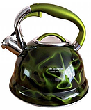 Чайник EDENBERG EB-1911 3.00 л - 9818, Чайник зі свистком 3 літри для всіх видів плит, фото 2