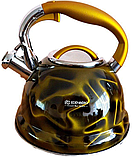 Чайник EDENBERG EB-1911 3.00 л - 9818, Чайник зі свистком 3 літри для всіх видів плит, фото 5