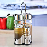 Спецівниця UNIQUE UN-1603 4шт - 11389, Набір баночок для спецій, фото 5