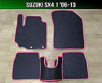 ЕВА коврики Suzuki SX4 1 '06-13. EVA ковры Сузуки СХ4