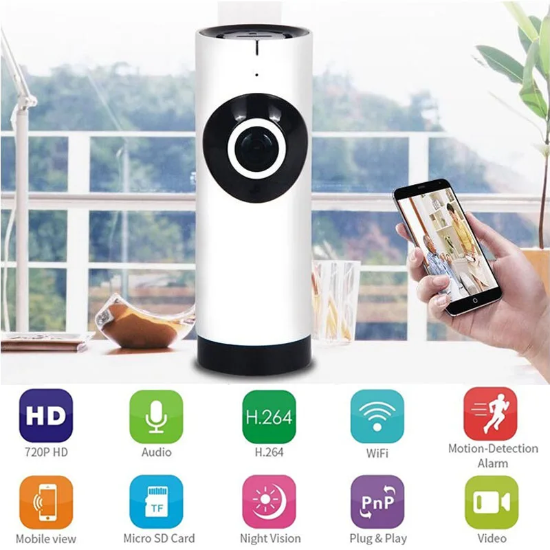 Камера настільна CAD 1315 WiFi/Ip/Dvr/1mp ART:3261 - НФ-00005988, Камера відеоспостереження настільна, фото 1