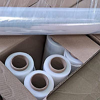 Стрейч плівка пакувальна 20 мкрн х 500мм х 2,5кг прозора Плівка для транспортування Плівка пакувальна