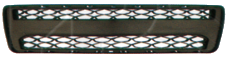 Решітка переднього бампера Chery Tiggo 3 16- середня Fps чорна текстура