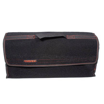 Сумка-органайзер в багажник автомобіля (170х501х230мм, 2 кишені, бічне кріплення сумки: скотч/липучк, фото 2
