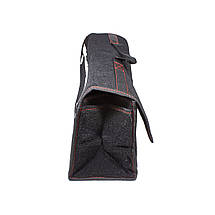 Сумка-органайзер в багажник автомобіля (170х501х230мм, 2 кишені, бічне кріплення сумки: скотч/липучк, фото 2