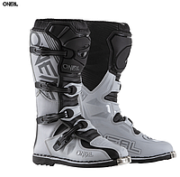 Мотоботи O'neal Element Boot Grey розмір 10 US або 43 EU