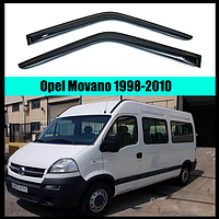 Ветровики Opel Movano 1998-2010 (скотч) AV-Tuning