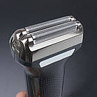 Машинка для стрижки 3в1 від акумулятора, Gemei GM59 / Портативна електробритва з насадками / Тример для носа, фото 6