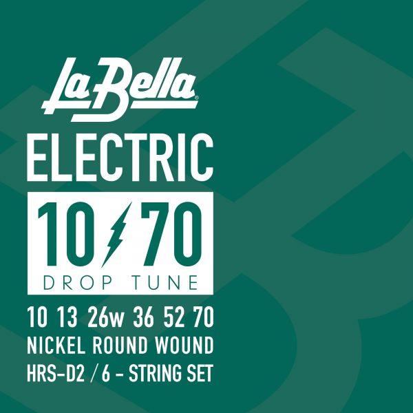 Струни для електрогітари La Bella HRS-D3 Drop Tune Nickel Plated 11/70 (3d plane), фото 1
