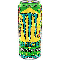 Енергетик Monster Energy Juice Rio Punch Пунш Екзотичні фрукти 473мл