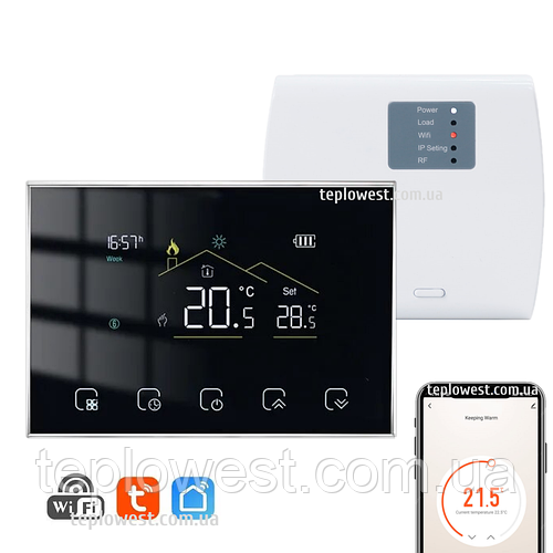 Безпровідний терморегулятор BEOK BOT-80RF з WI-FI для газового та ...