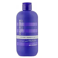 Шампунь для волос с фиолетовыми пигментами Elgon Colorcare Silver Shampoо, 300 мл