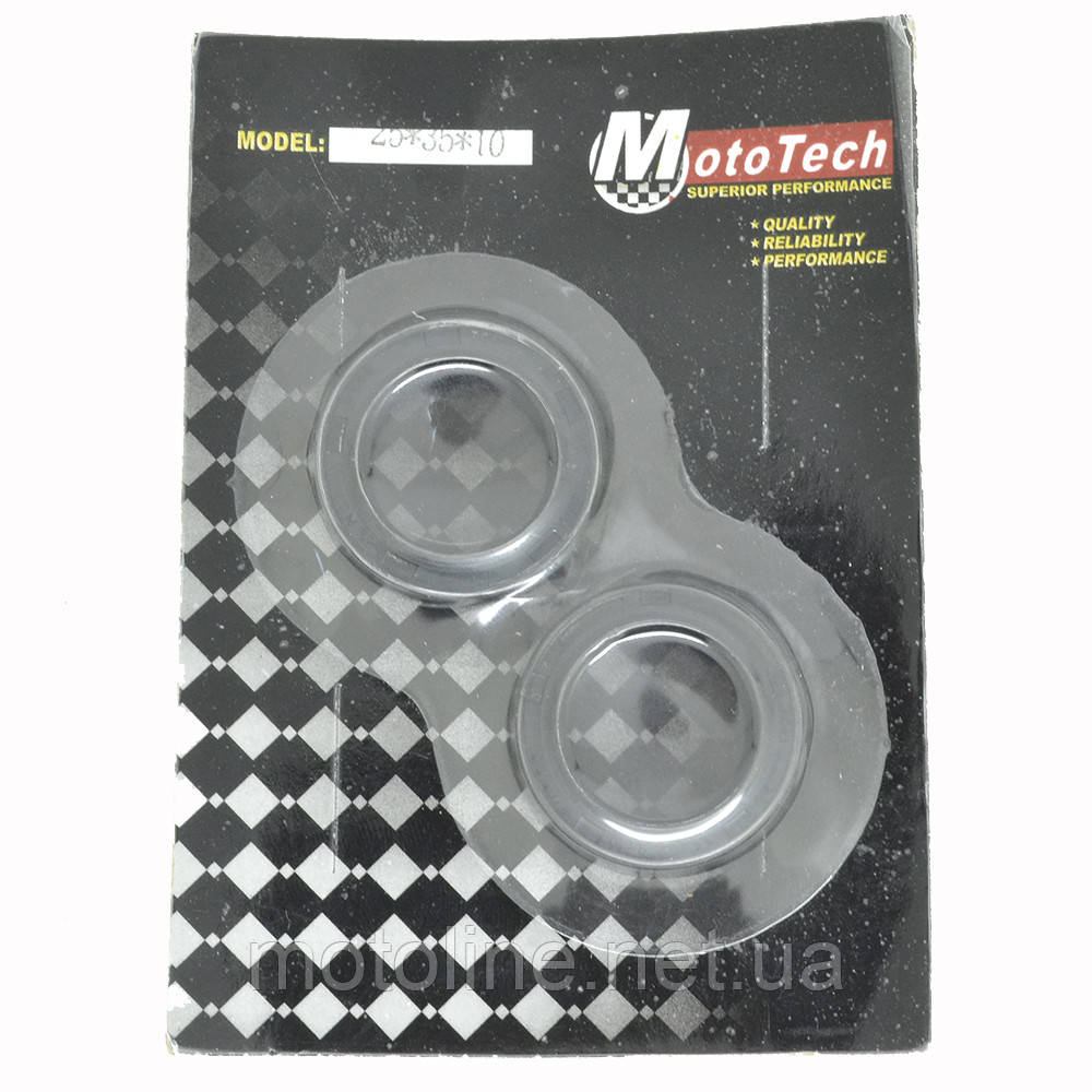 Сальники вилки 25*35*10 Delta Mototech, фото 1