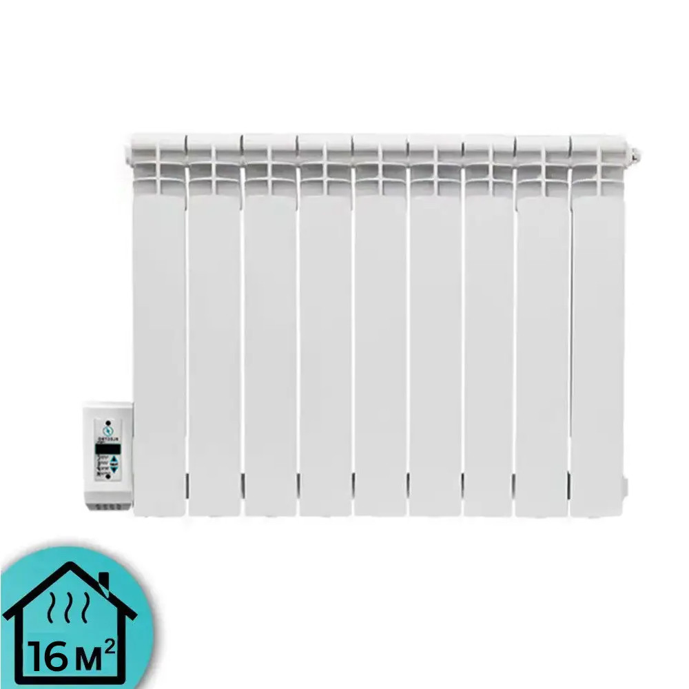 Електрорадіатор ELECTRO.9WL+ плюс 500/100 (200Вт) Wi-Fi зліва 950Вт з настінними кріпленнями, фото 1