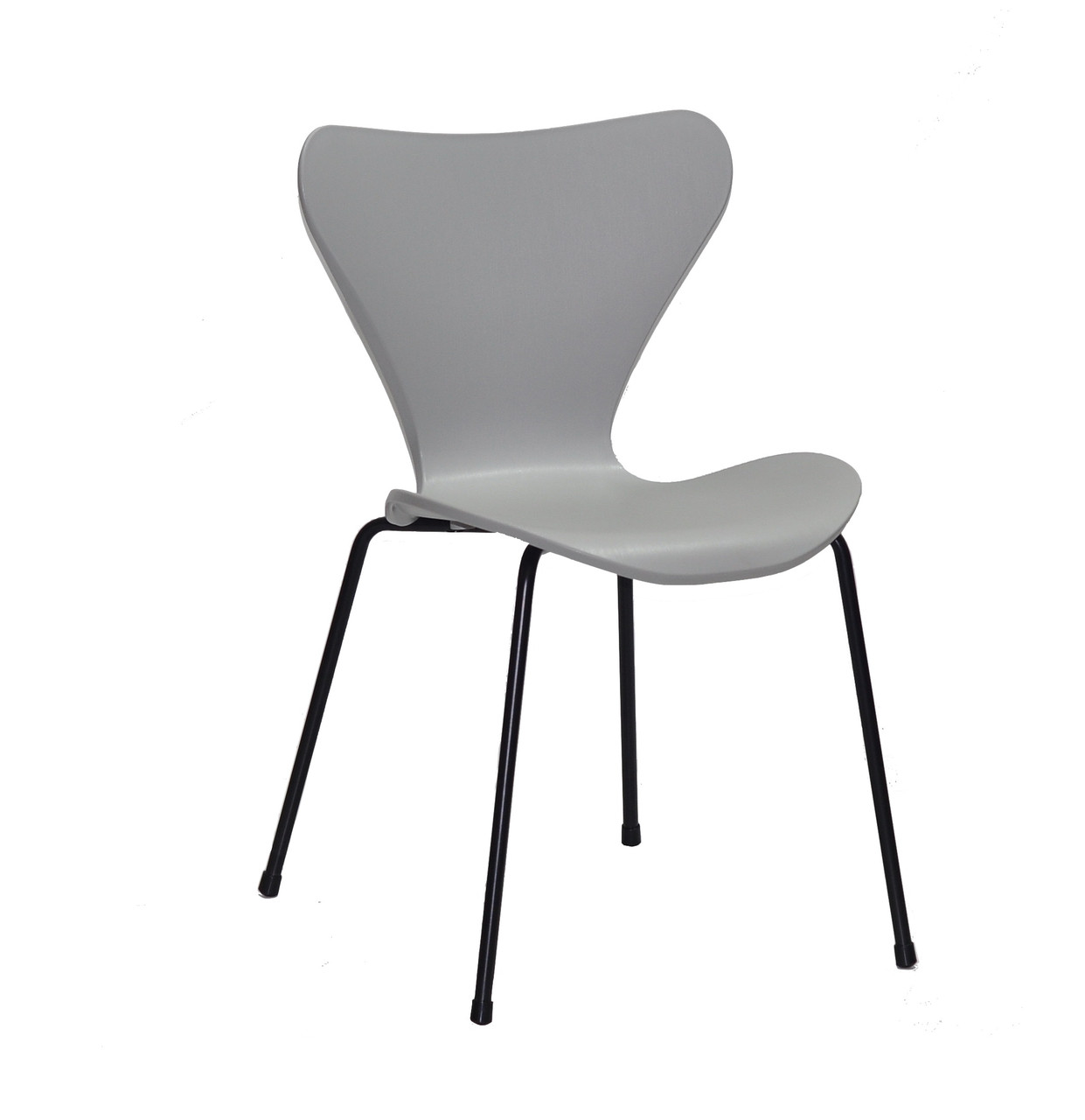 Стілець пластиковий на металевих ніжках MAX METAL 2 -BK Onder Mebli колір  сірий 10