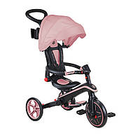 Детский велосипед 4 в 1 Globber Explorer Trike Foldable Deep Pastel Pink от 10 месяцев до 5 лет (732-210)