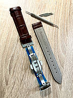 Ремінець для годинника з натуральної шкіри для Tissot PRC200 T17 T41 T461