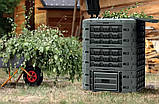Компостер садовий 950 л Prosperplast Compogreen Vario IKL950C-S411 чорний, фото 4