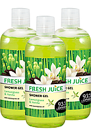 Гель для душа Fresh Juice Лемонграс і ваніль 3 шт (1500 мл)